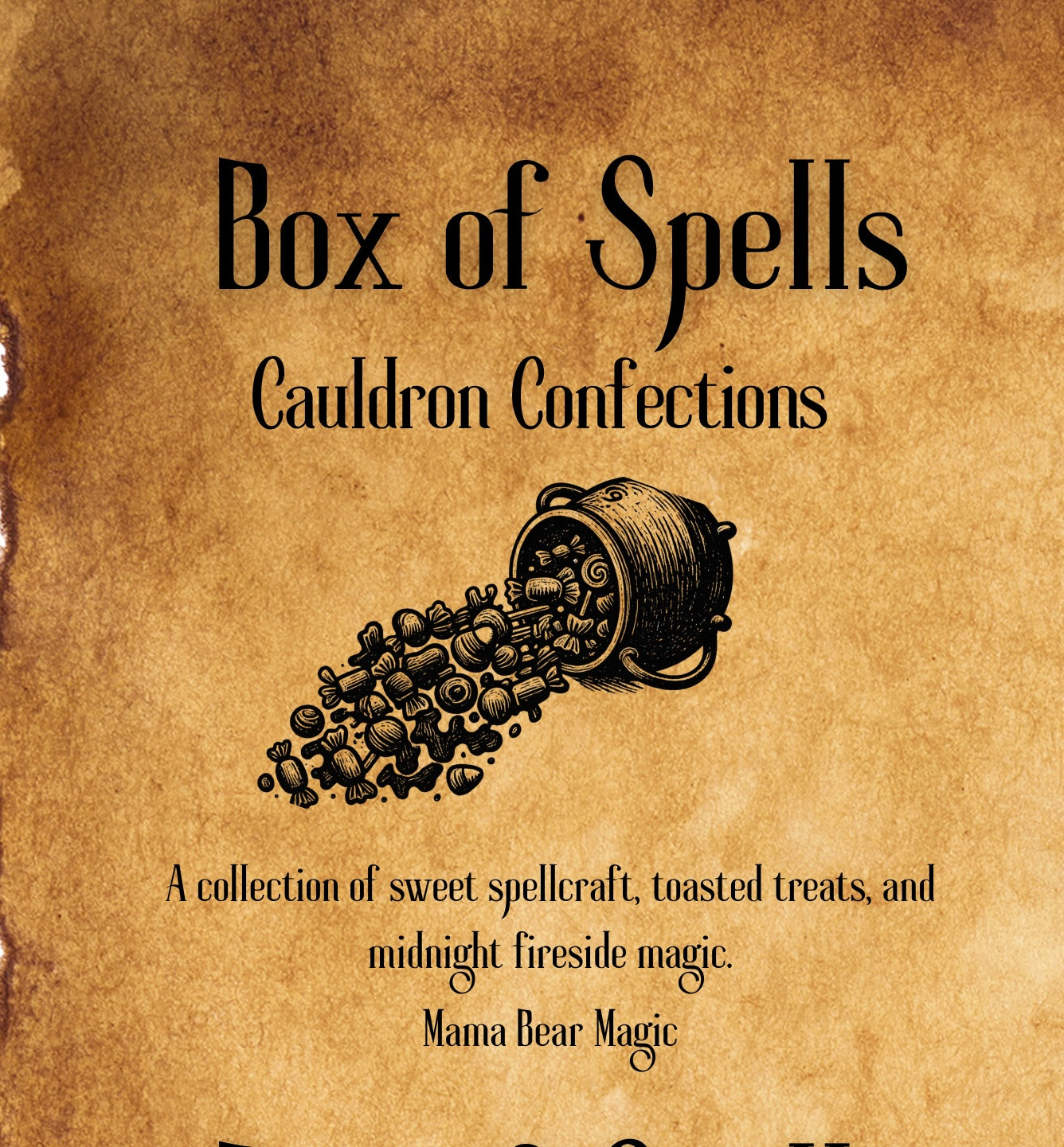 Cauldron Confections Spellbox