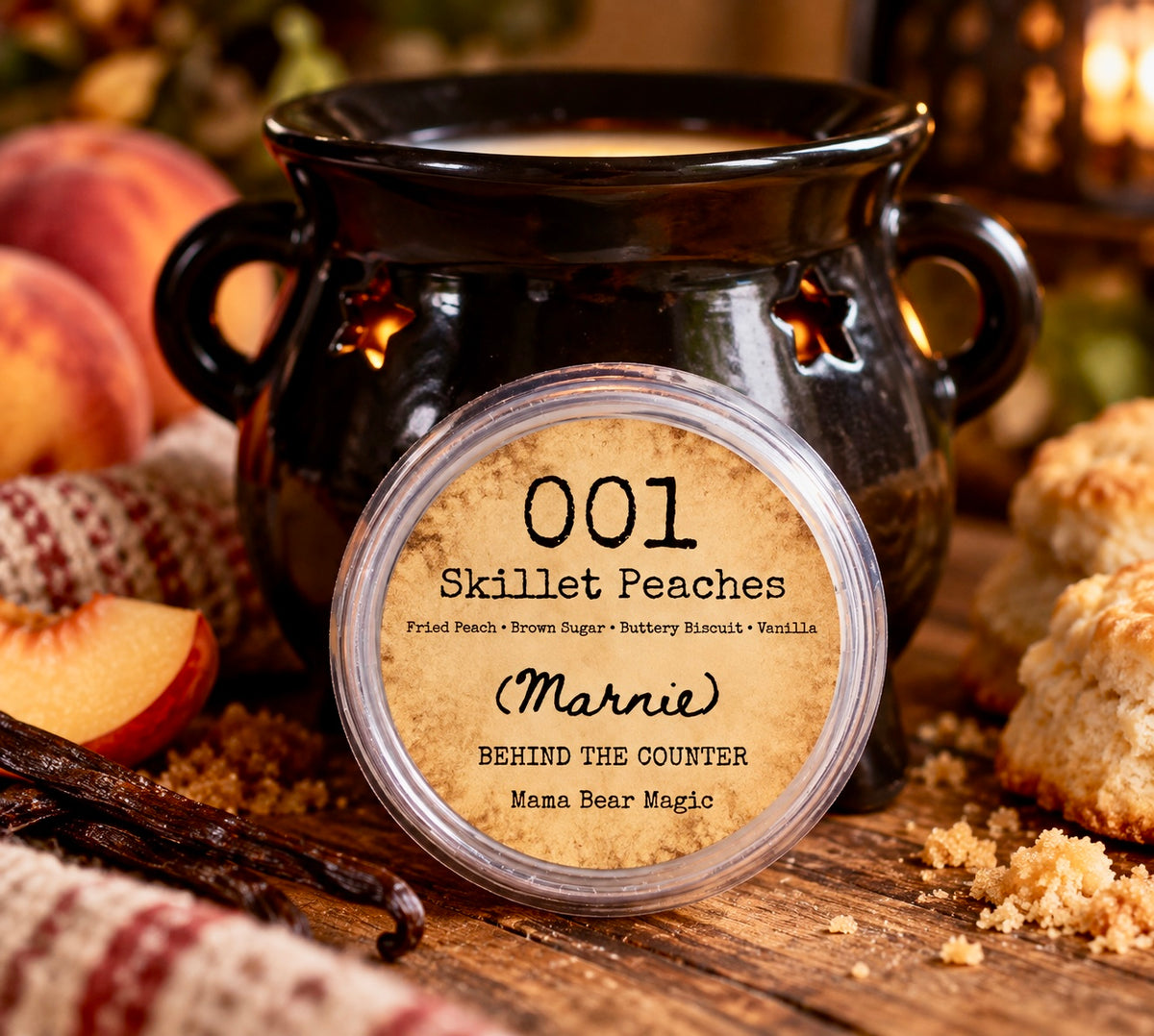 001 - SKILLET PEACHES - MARNIE